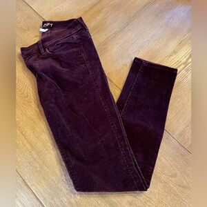 Loft Modern Skinny Corduroy